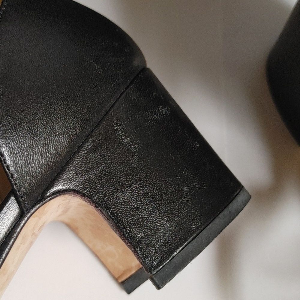 CHANEL Other Open Shoes Lambskin Black Size 40 - Picture 6 of 16
